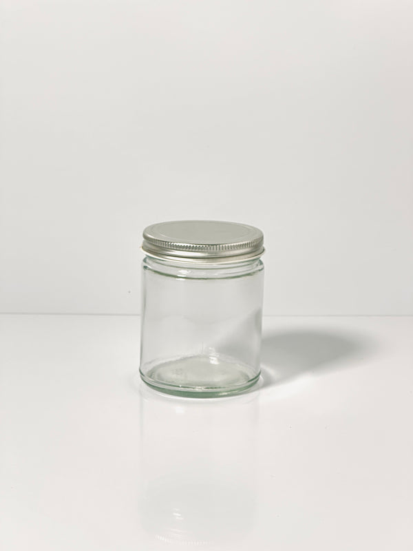 9oz Straight Sided Jar - 70/400 Continuous Thread w/ Lids